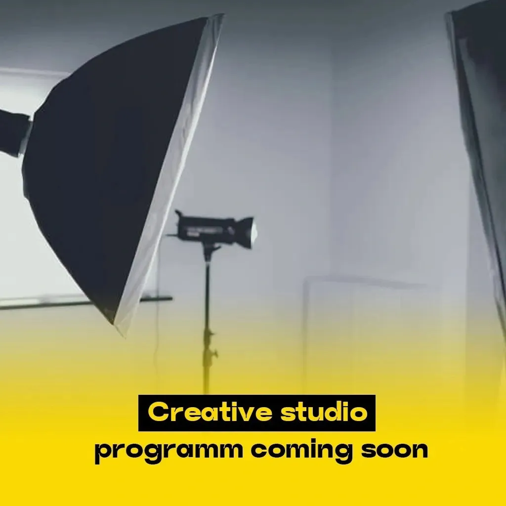Creative studio programm coming soon